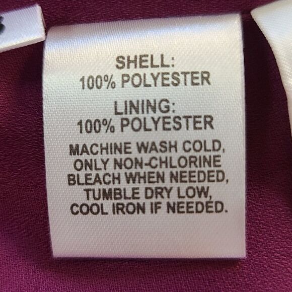 Ann Taylor Loft Purple Pink Cocktail Dress Size 2 - Picture 6 of 6